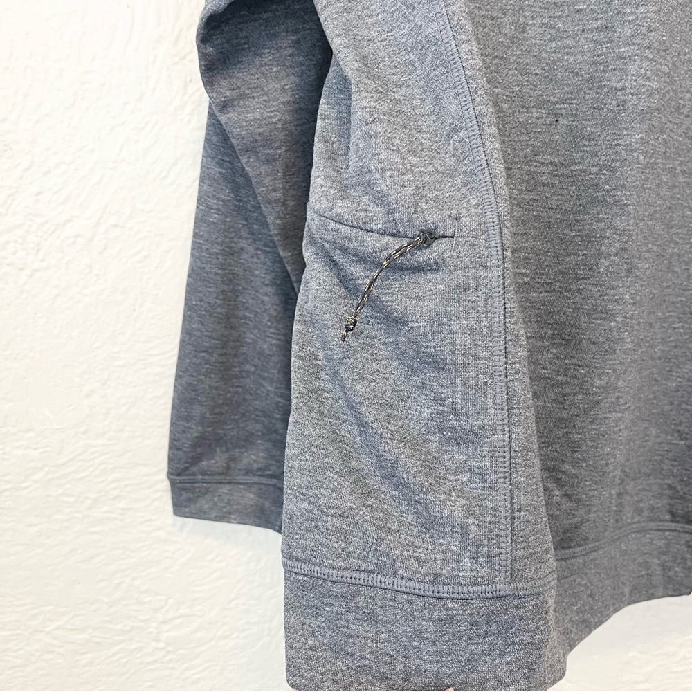 Fjallraven Pullover Top High Coast Light Sweater Gray Medium M - Picture 3 of 9